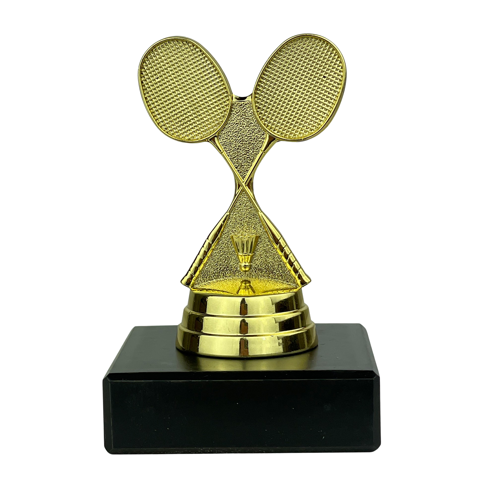 Badminton - Statuette Guld - 9,5 cm