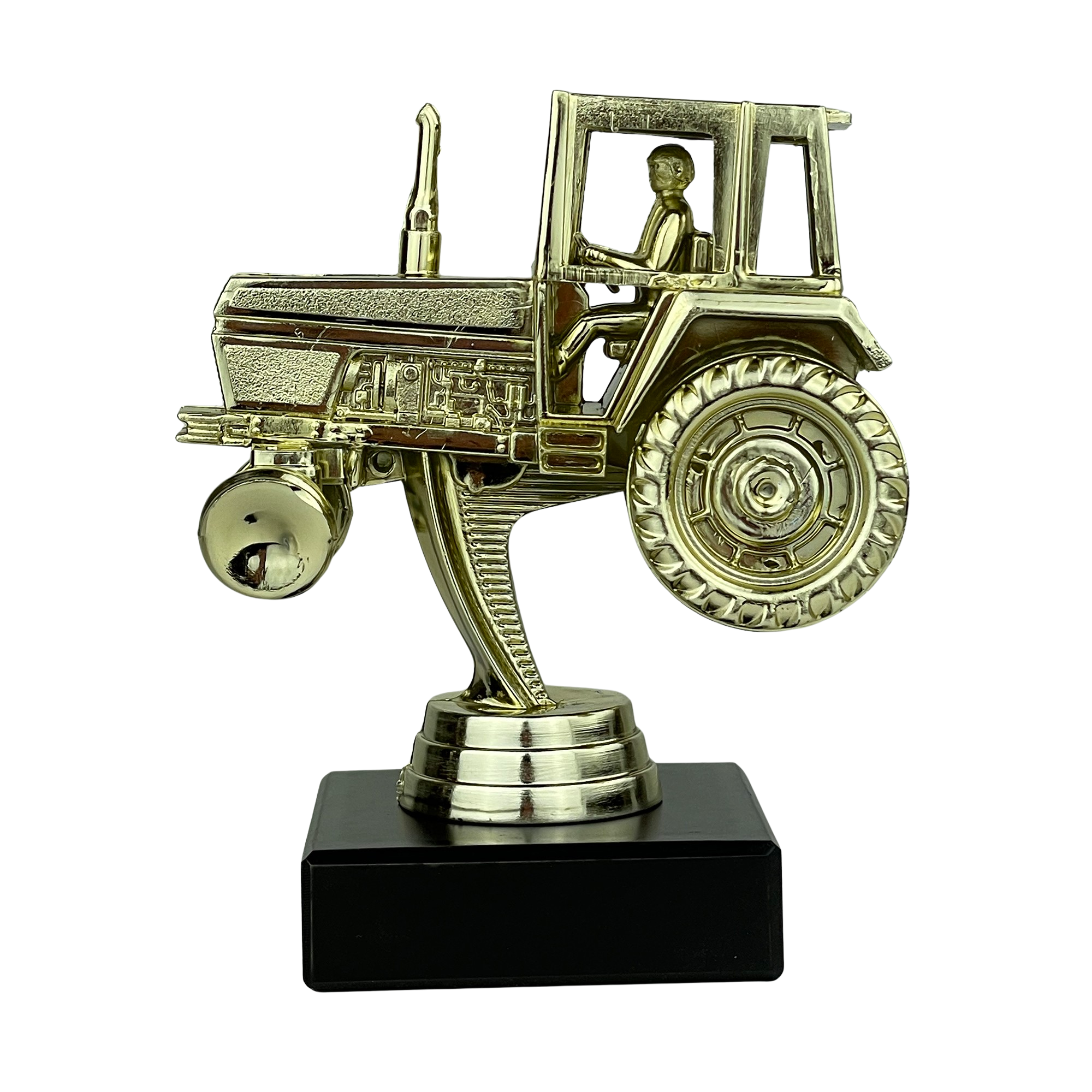 Traktor - Statuette Guld - 12 cm