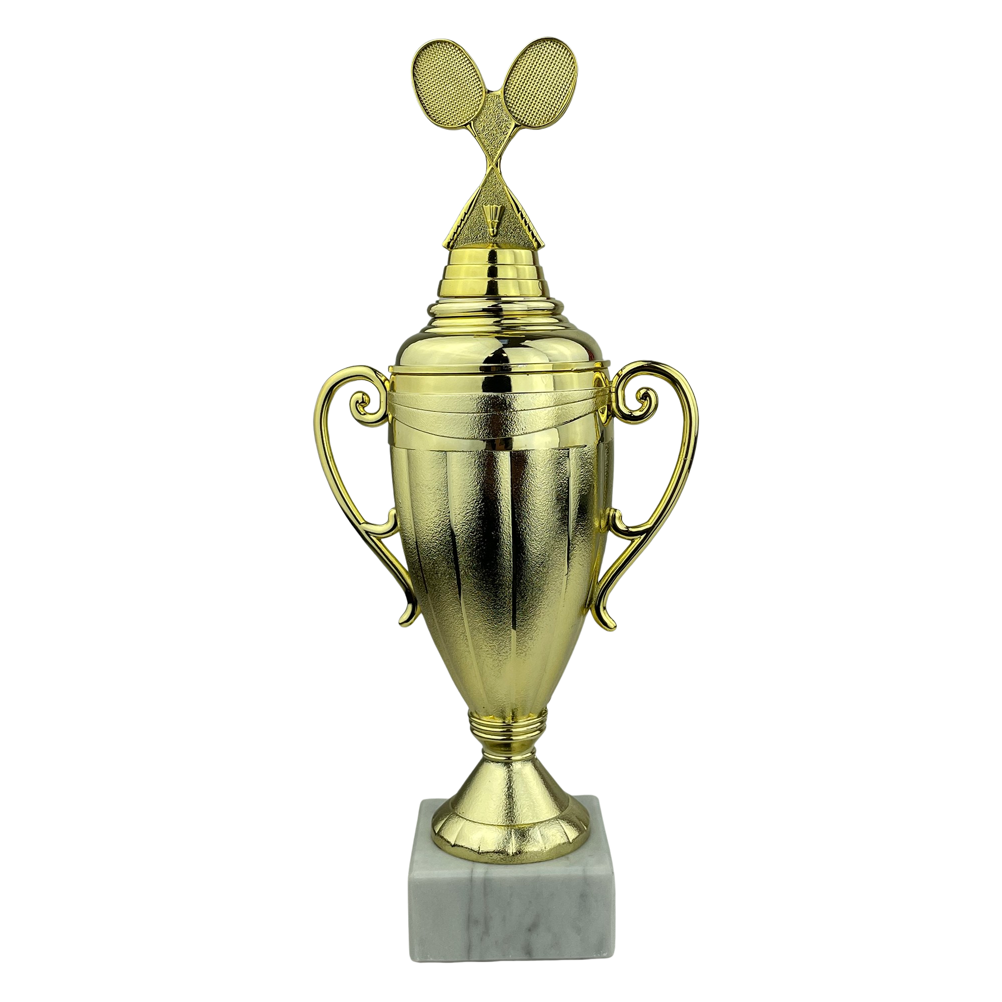 Badminton - Statuette Guld - 28 cm