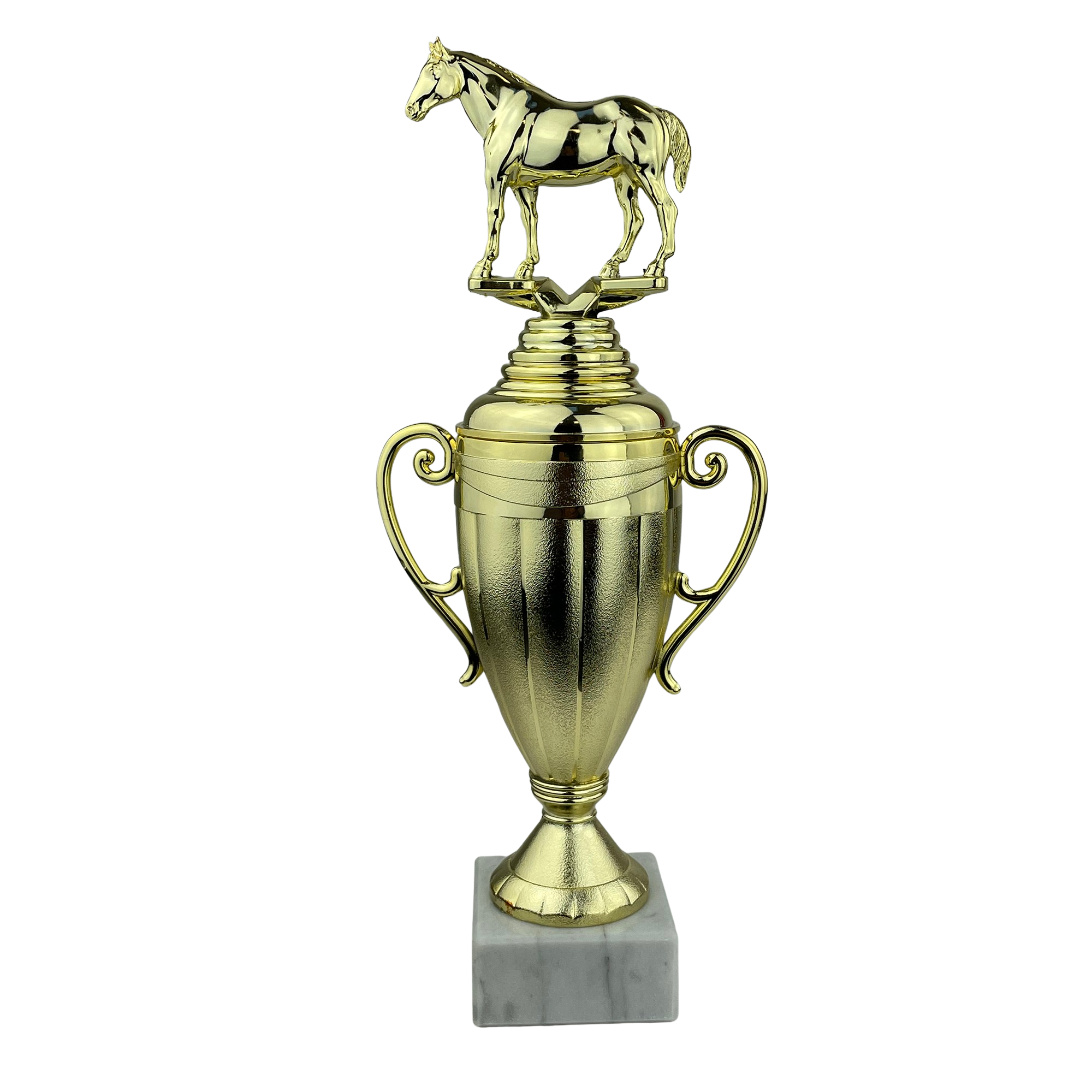 Hest - Statuette Guld - 30 cm