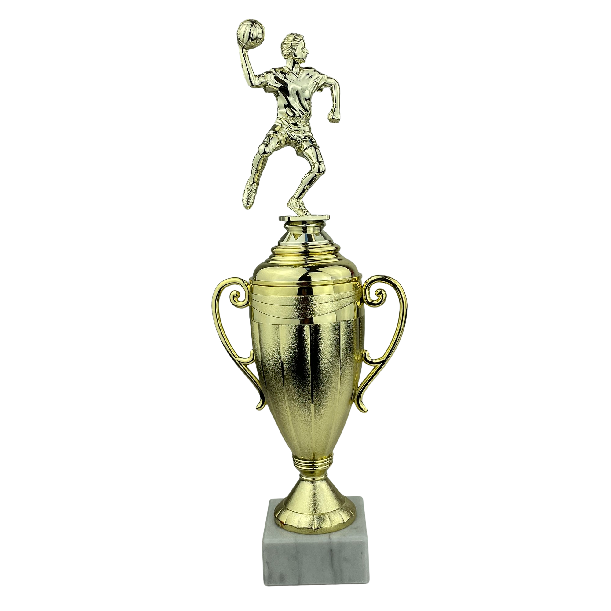 Håndboldspiller Herre - Statuette Guld - 33,5 cm