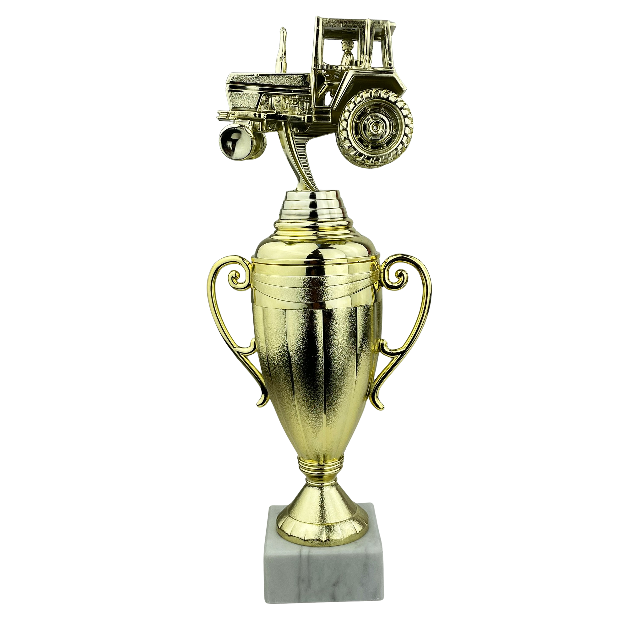 Traktor - Statuette Guld - 31 cm