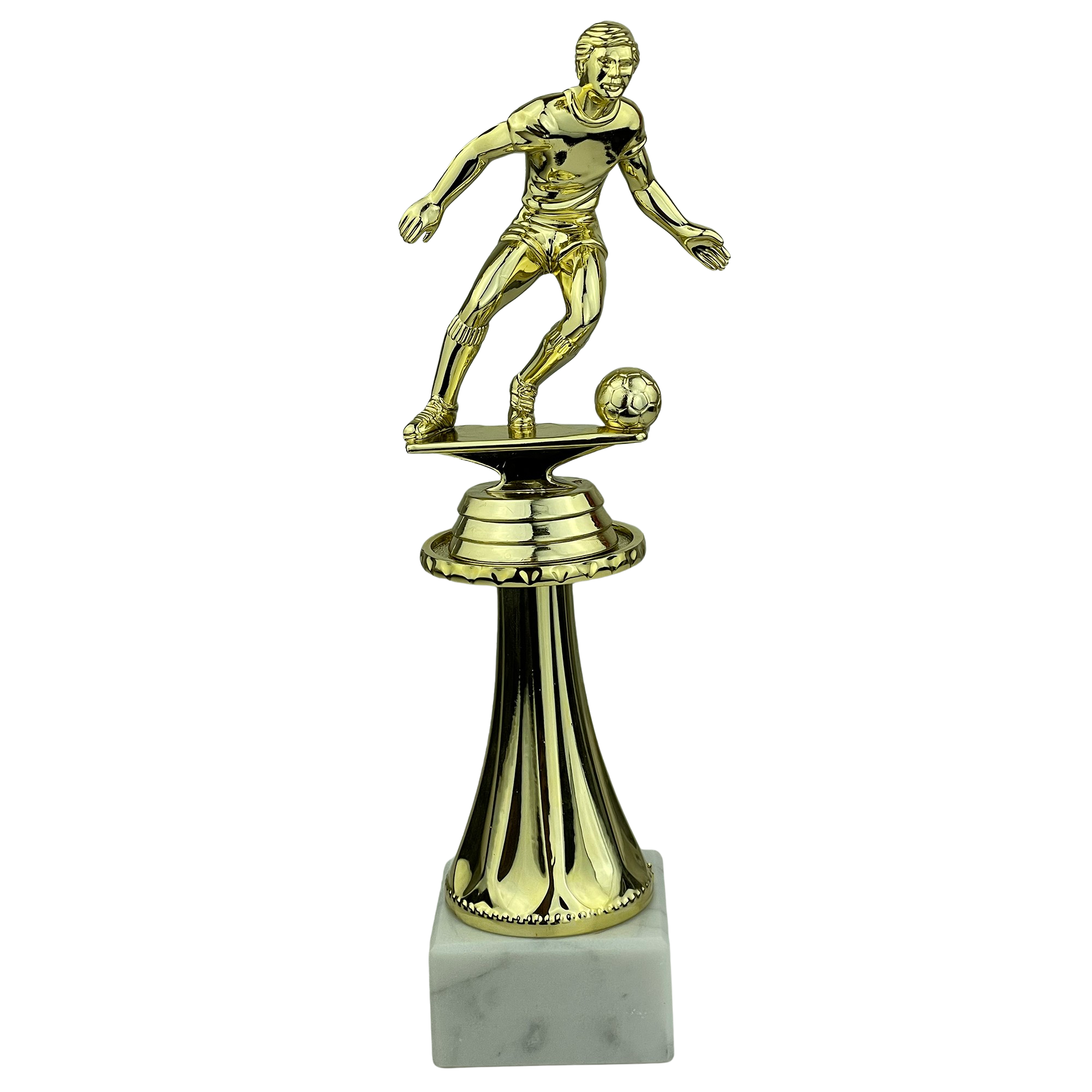 Fodboldspiller Herre - Statuette Guld - 22,5 cm