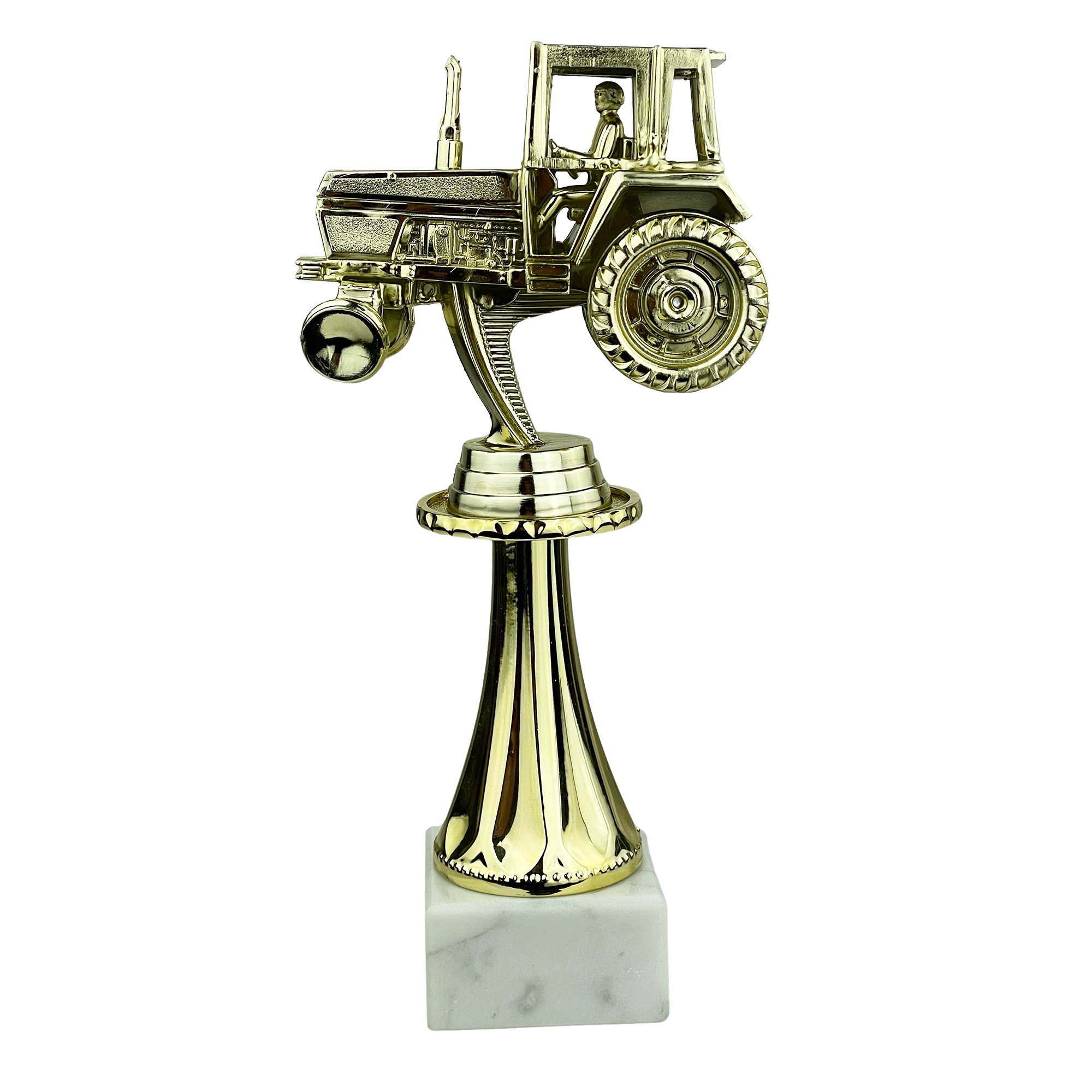 Traktor - Statuette Guld - 21 cm