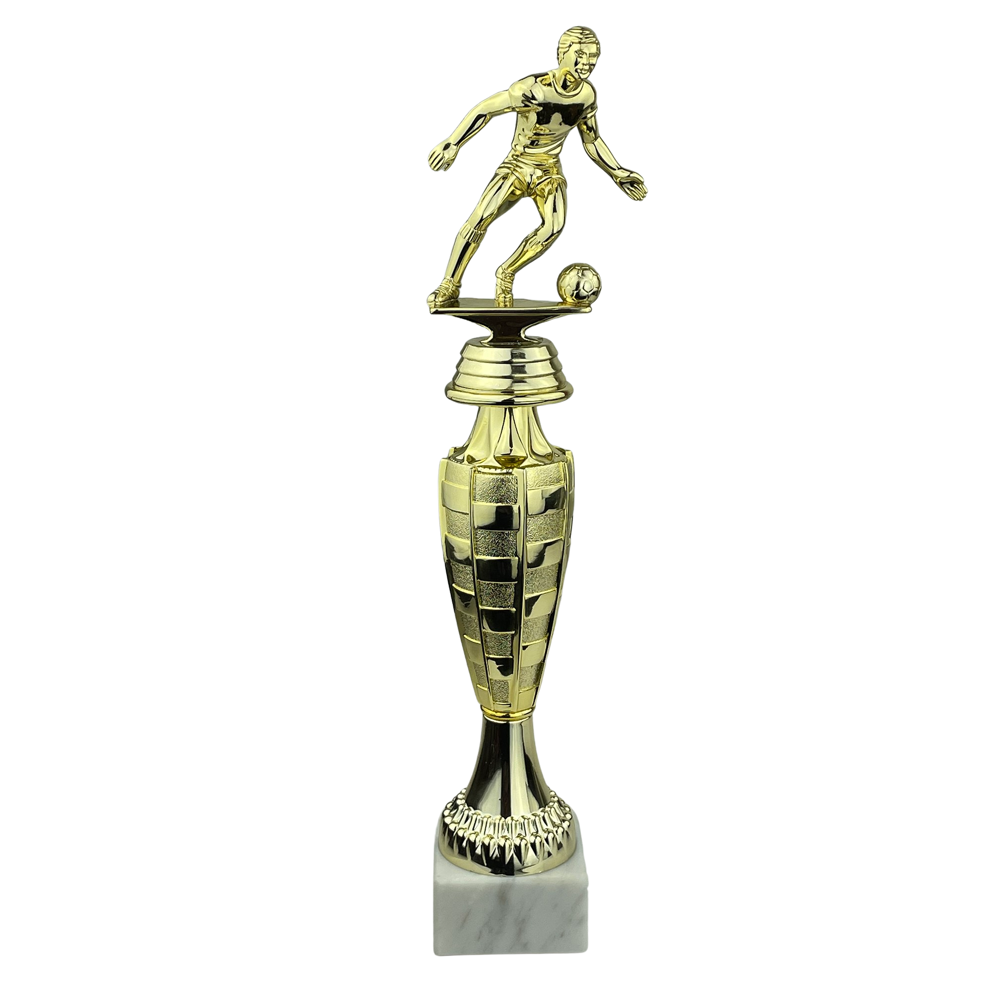 Fodboldspiller Herre - Statuette Guld - 31 cm