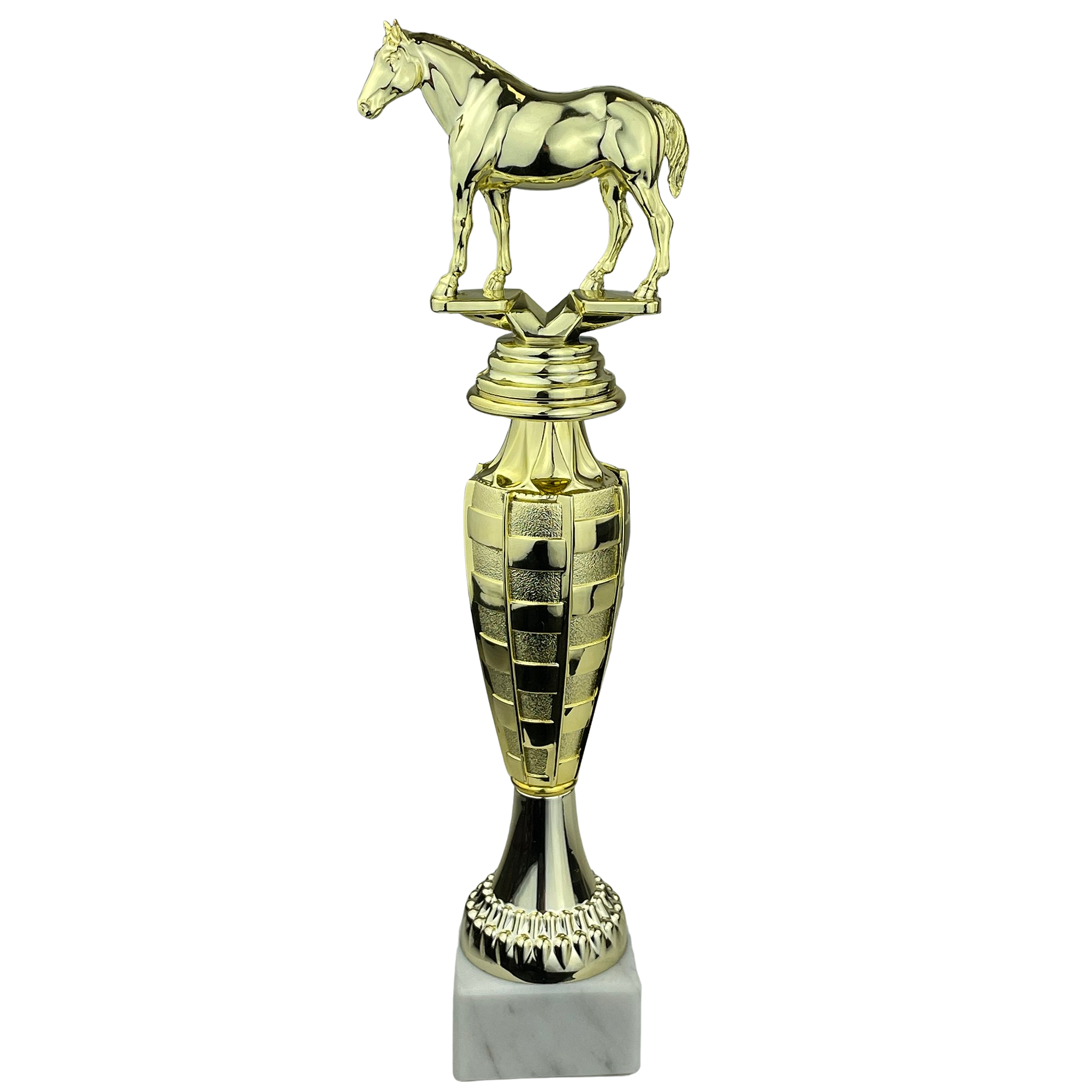 Hest - Statuette Guld - 29,5 cm