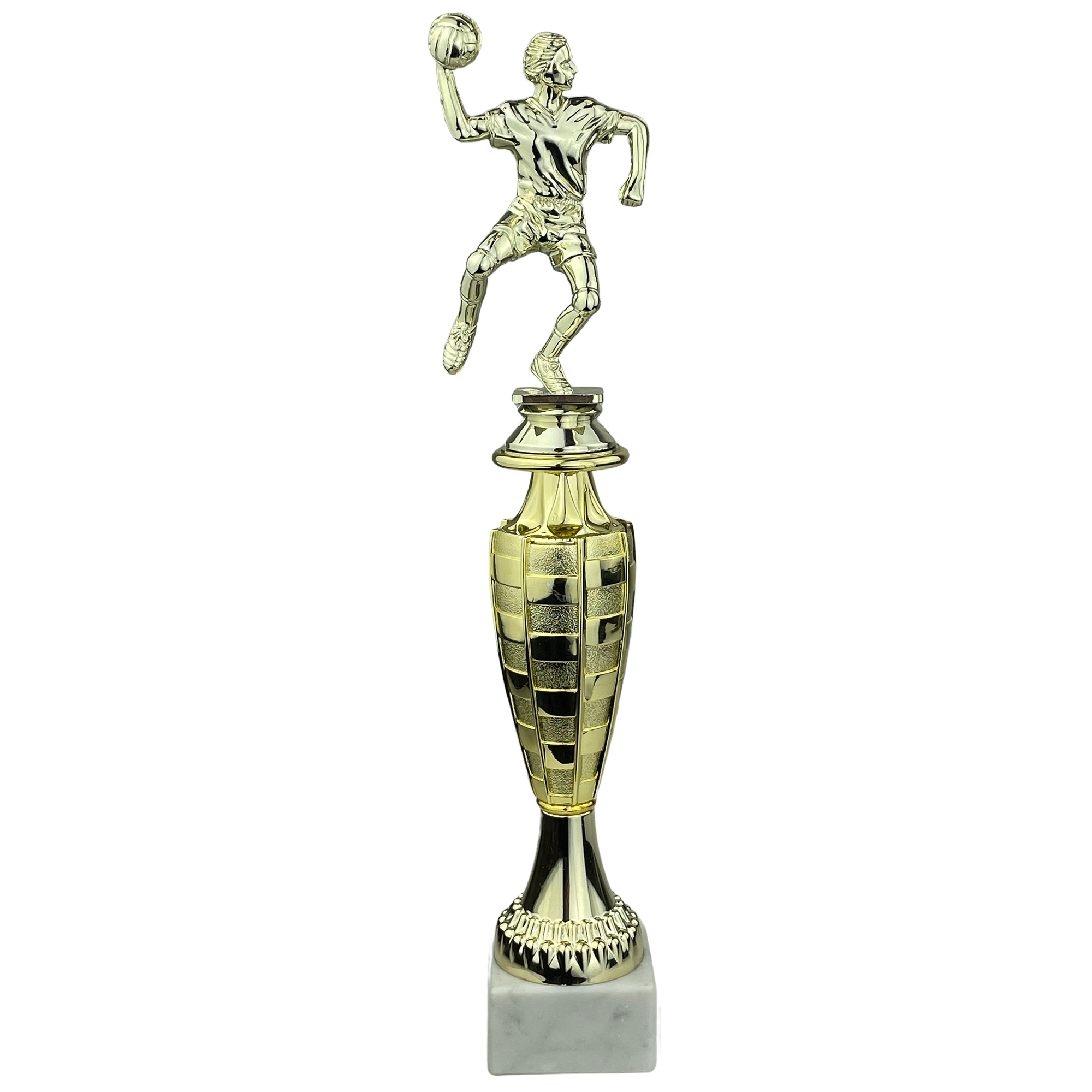 Håndboldspiller Herre - Statuette Guld - 33 cm