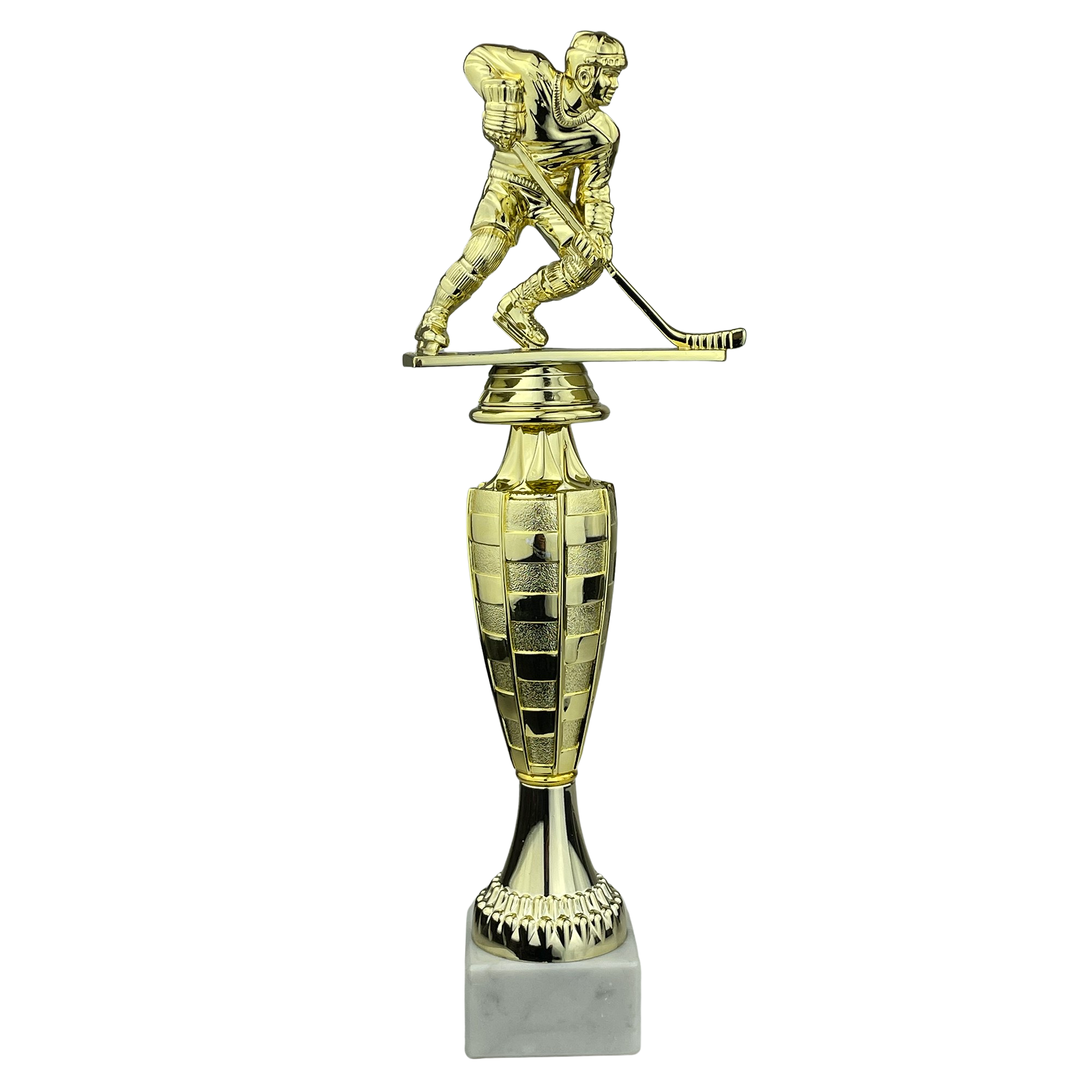 Ishockeyspiller - Statuette Guld - 31 cm