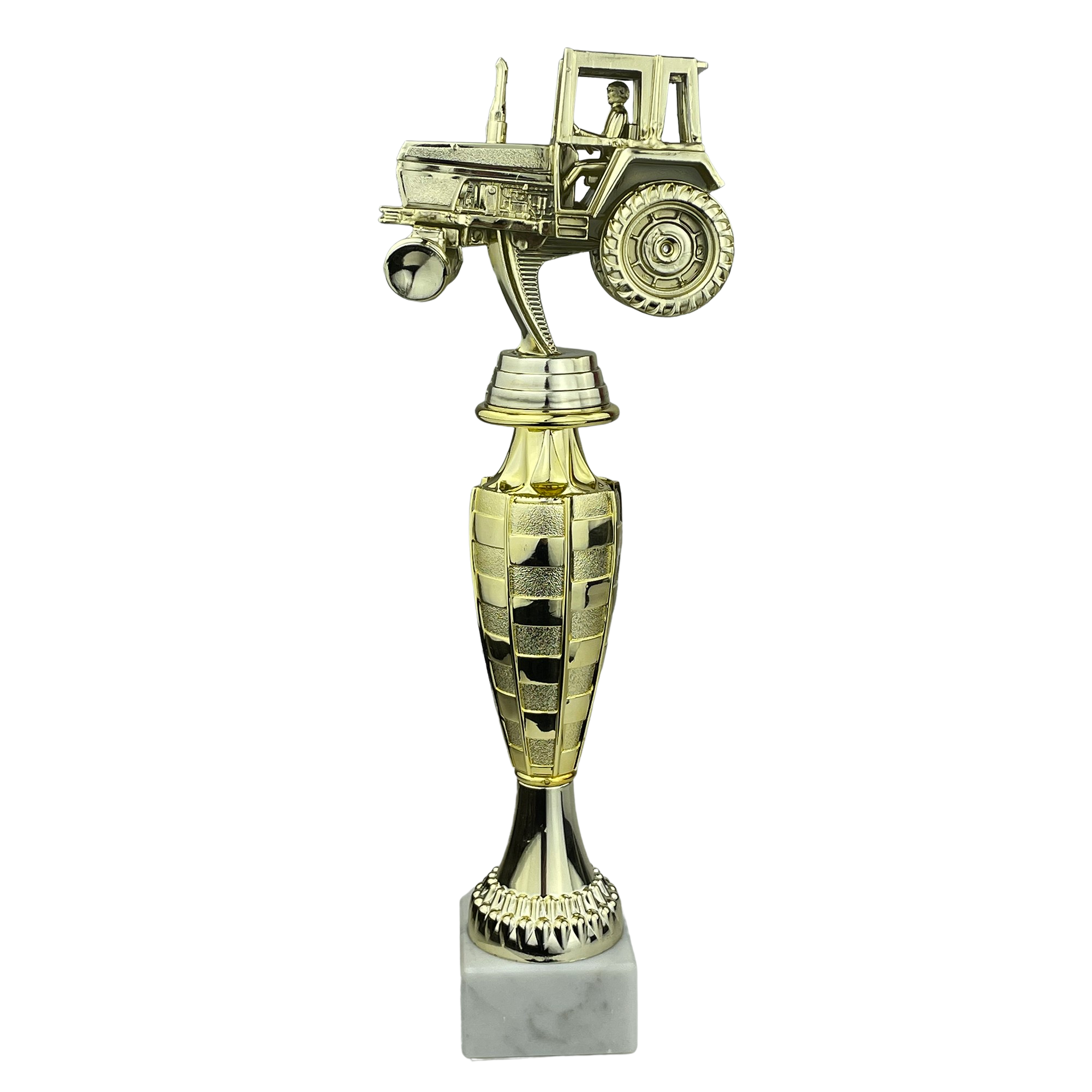 Traktor - Statuette Guld - 29,5 cm