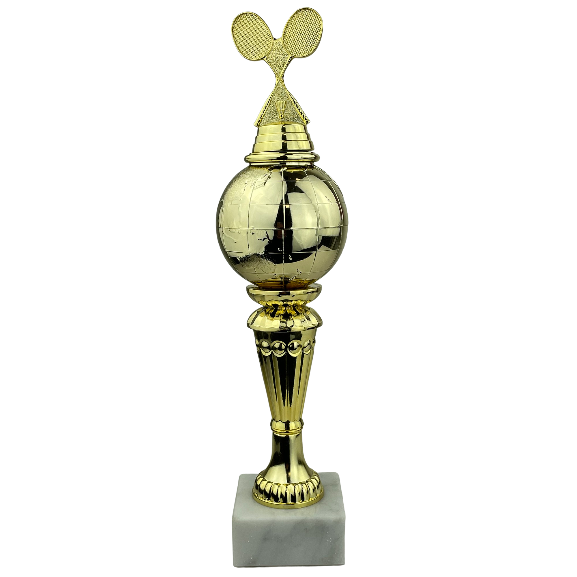 Badminton - Statuette Guld - 31 cm