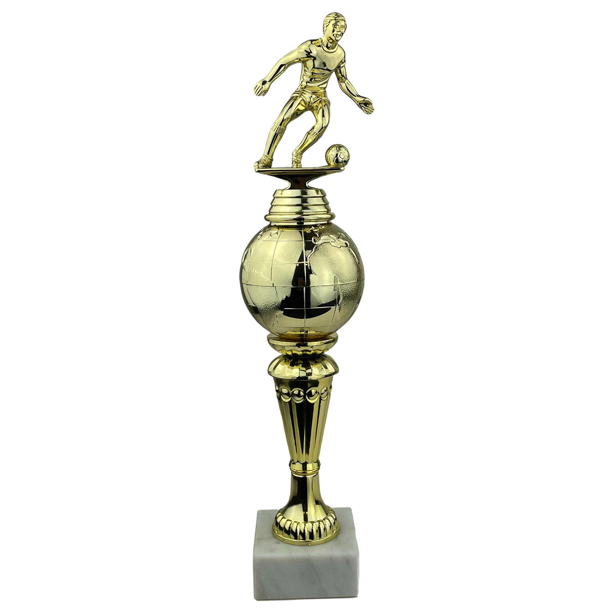 Fodboldspiller Herre - Statuette Guld - 34,5 cm