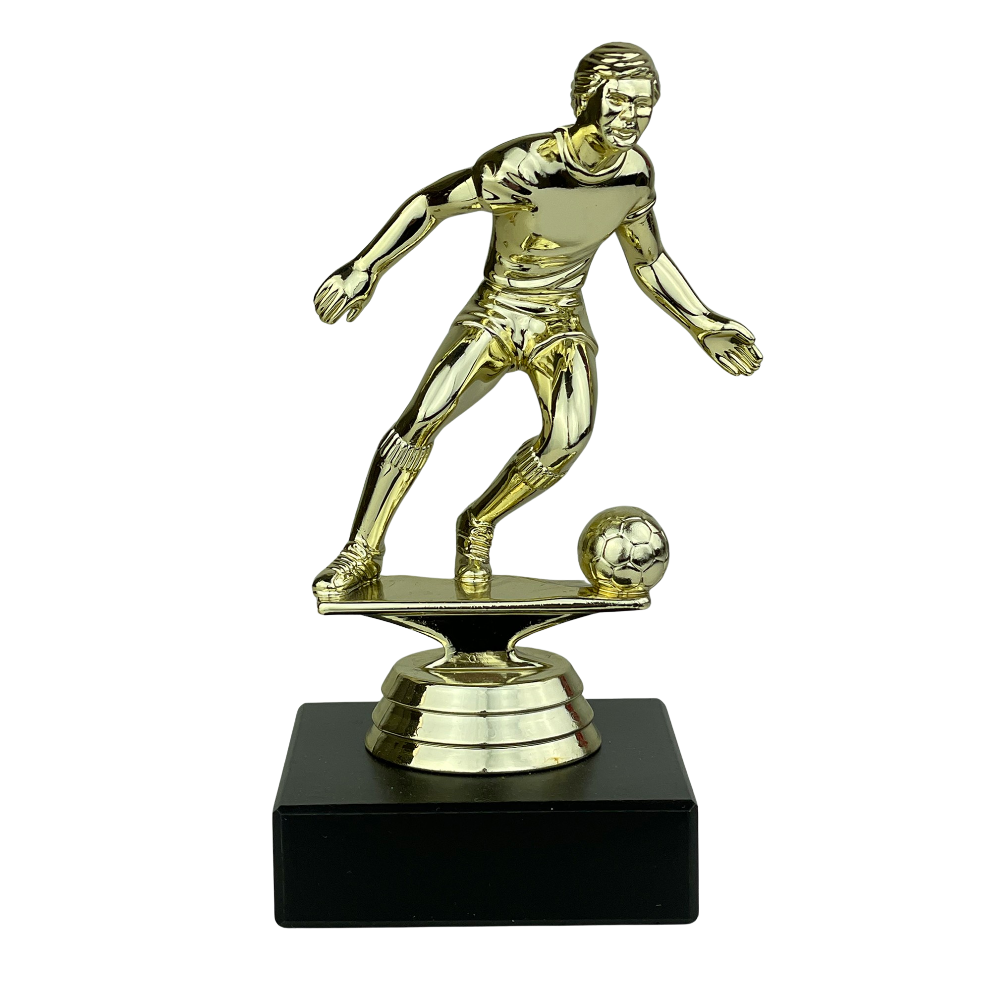 Fodboldspiller Herre - Statuette Guld - 13 cm