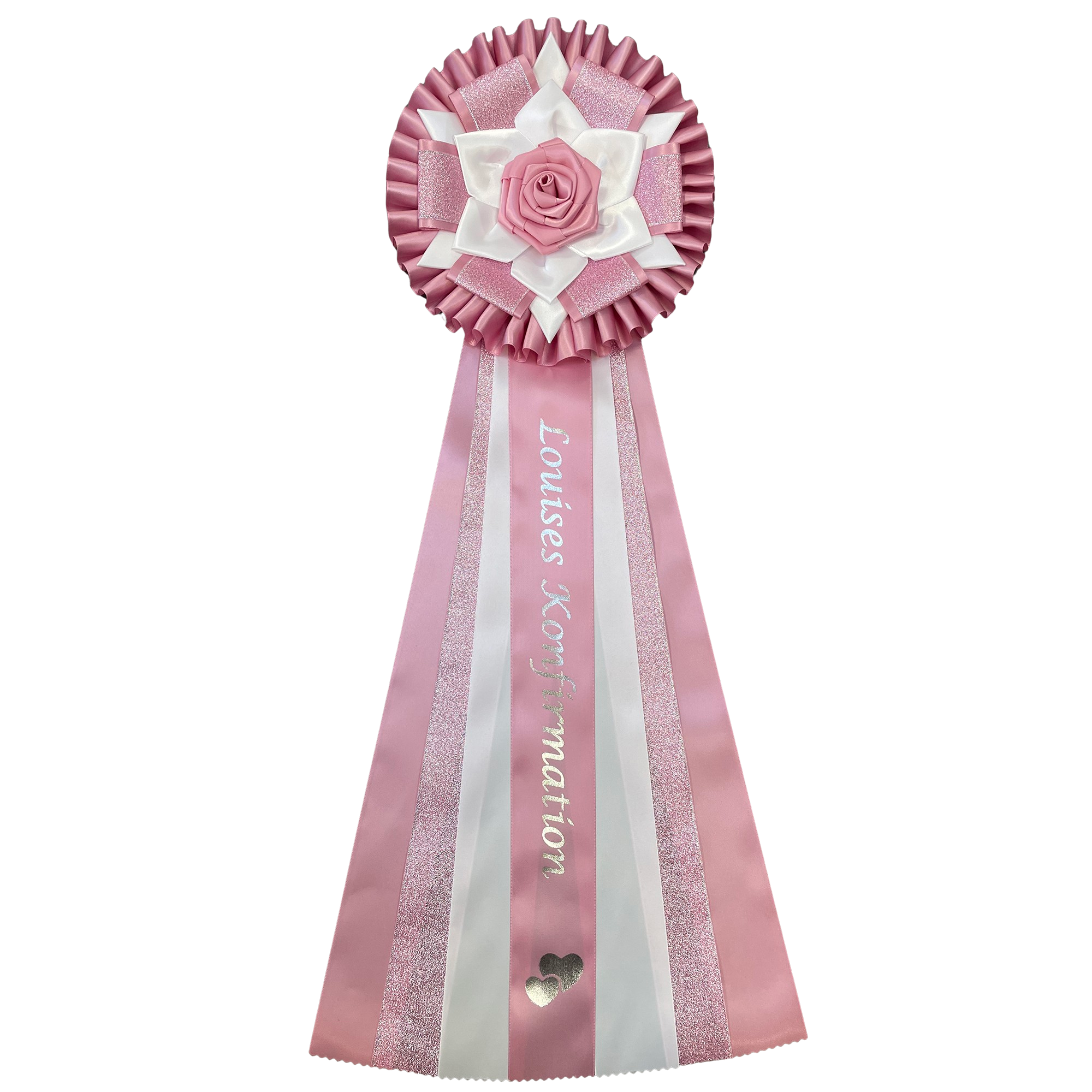 Konfirmations rosette - Wild Rose