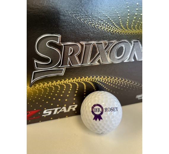 60 stk Golfbolde - eget logo eller tekst - Srixon Z-Star